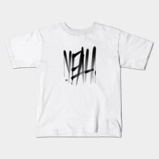 Yeah , yes , yeap, nah, grunge style Kids T-Shirt